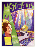 Metropolis 1927 Vintage Retro Advert Poster A4 Photo Print