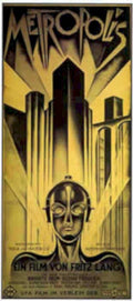 Metropolis Film Poster Vintage Retro Advert Poster A4 Photo Print