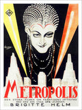 Metropolis Movie Poster Vintage Retro Advert Poster A4 Photo Print
