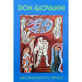 Metropolitan Opera Don Giovanni Concert Prin Vintage Retro Advert Poster A4 Pho