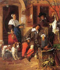 Metsu Gabriel The Sleeping Sportsman A4 Photo Print