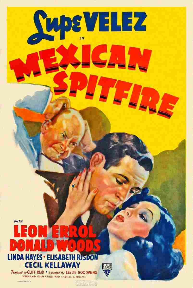 Mexican Spitfire 01  film star poster A4 Photo Print