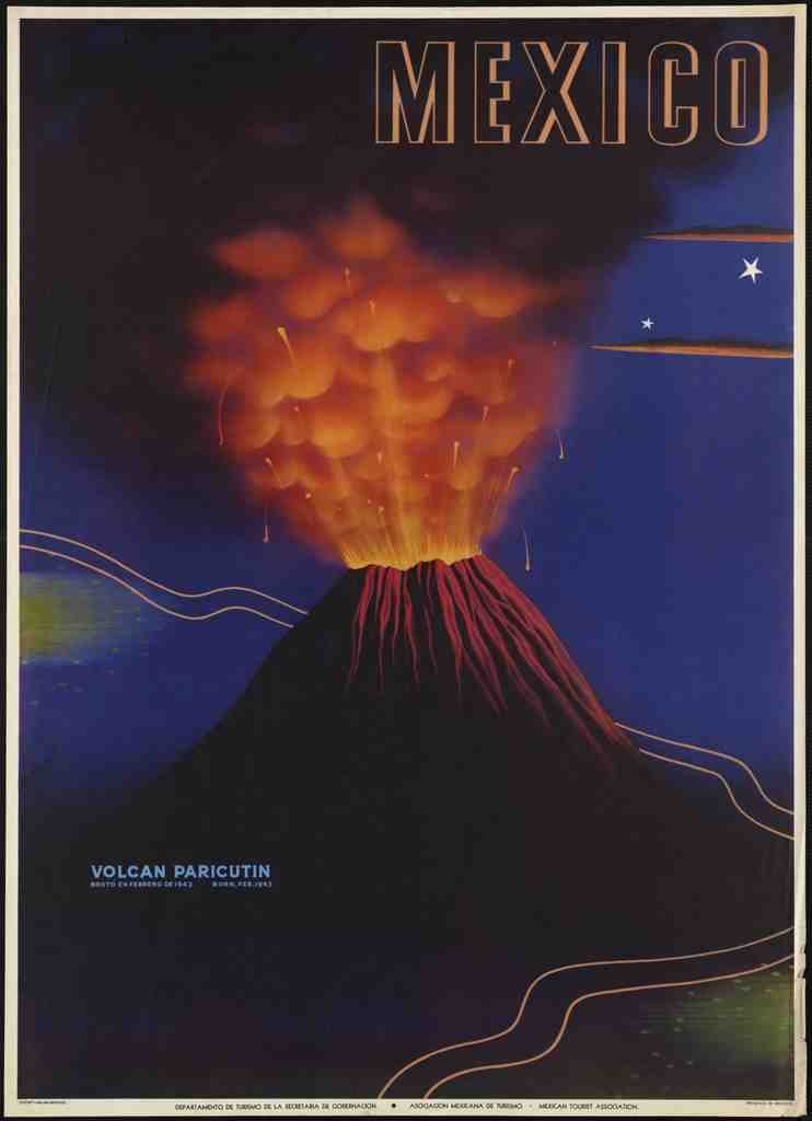 Mexico Air Train Travel Poster M1 Vintage Advert A4 Photo Print