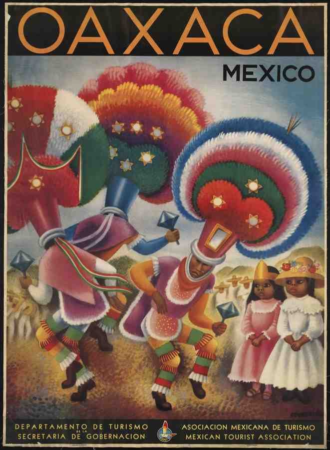 Mexico Air Train Travel Poster M5 Advert A4 Photo Print