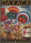 Mexico Air Train Travel Poster M5 Vintage Advert A4 Photo Print