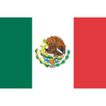 Mexico Flag N1821 A4 Photo Print