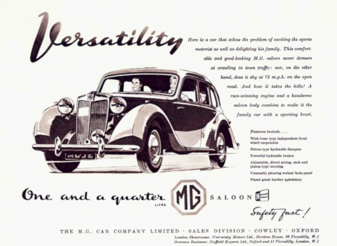 Mg Saloon Versatility Vintage Retro Advert Poster A4 Photo Print