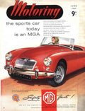 Mg Sports Car 1 1950s Vintage Retro Advert Poster