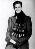 Mia Suit Man 1950s Vintage Retro Advert Poster