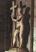Michelangelo Christ carrying the Cross  A4 Photo Print