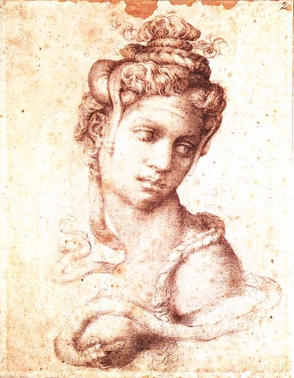 Michelangelo Cleopatra Art A4 Photo Print
