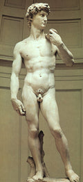 Michelangelo David Art A4 Photo Print