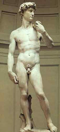 Michelangelo David  A4 Photo Print