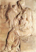 Michelangelo MadonnOf The Stairs A4 Photo Print