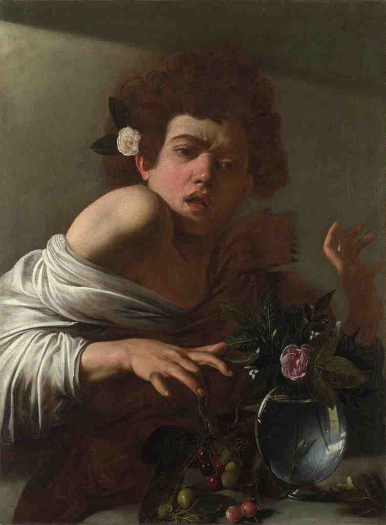 Michelangelo Merisi da Caravaggio Boy bitten by a Lizard A4 Photo Print