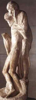Michelangelo Michelangelo Pieta Rondanini  A4 Photo Print