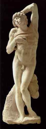 Michelangelo Michelangelo Slave (dying)  A4 Photo Print