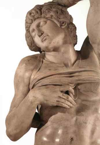 Michelangelo Michelangelo Slave (dying) detail1  A4 Photo Print