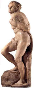 Michelangelo Michelangelo Slave (rebelling)  A4 Photo Print