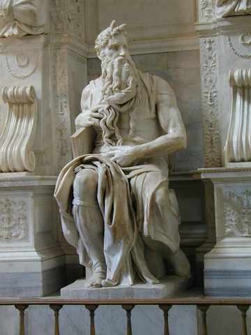Michelangelo Moses2 A4 Photo Print