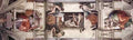Michelangelo Sistine Chapel bay1  A4 Photo Print