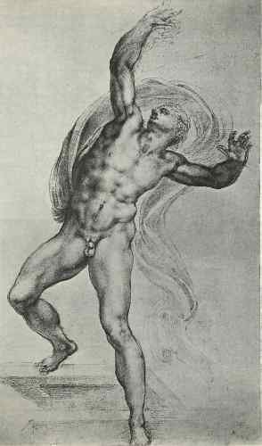 Michelangelo The Risen Christ  A4 Photo Print