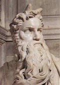 Michelangelo Tomb Julius Moses detail  A4 Photo Print