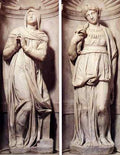 Michelangelo Tomb Julius Rachel Leah detail  A4 Photo Print