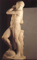 Michelangelo apollo 1530 Art A4 Photo Print