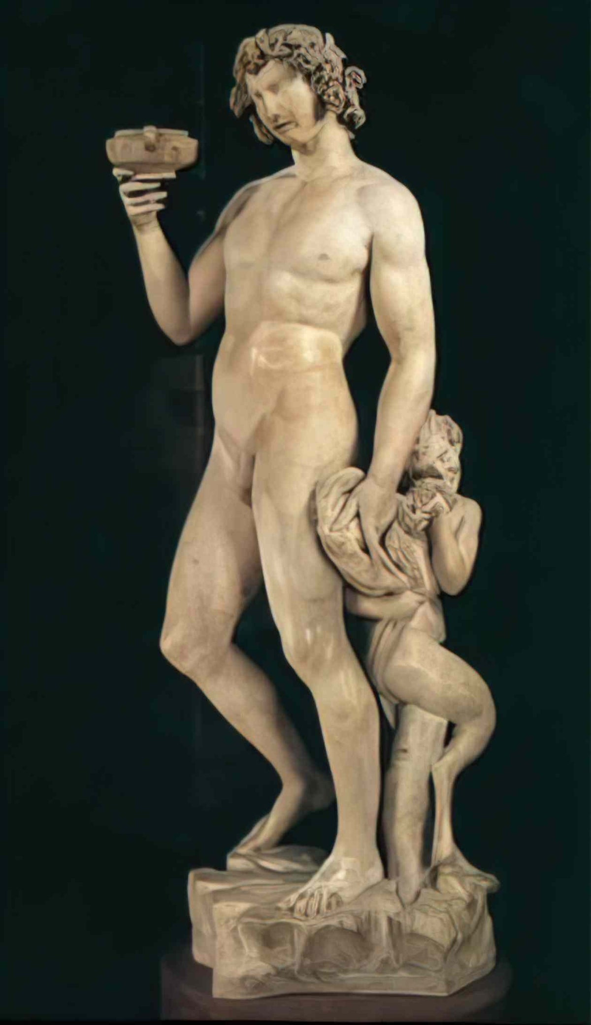 Michelangelo bacchus 1497 Art A4 Photo Print