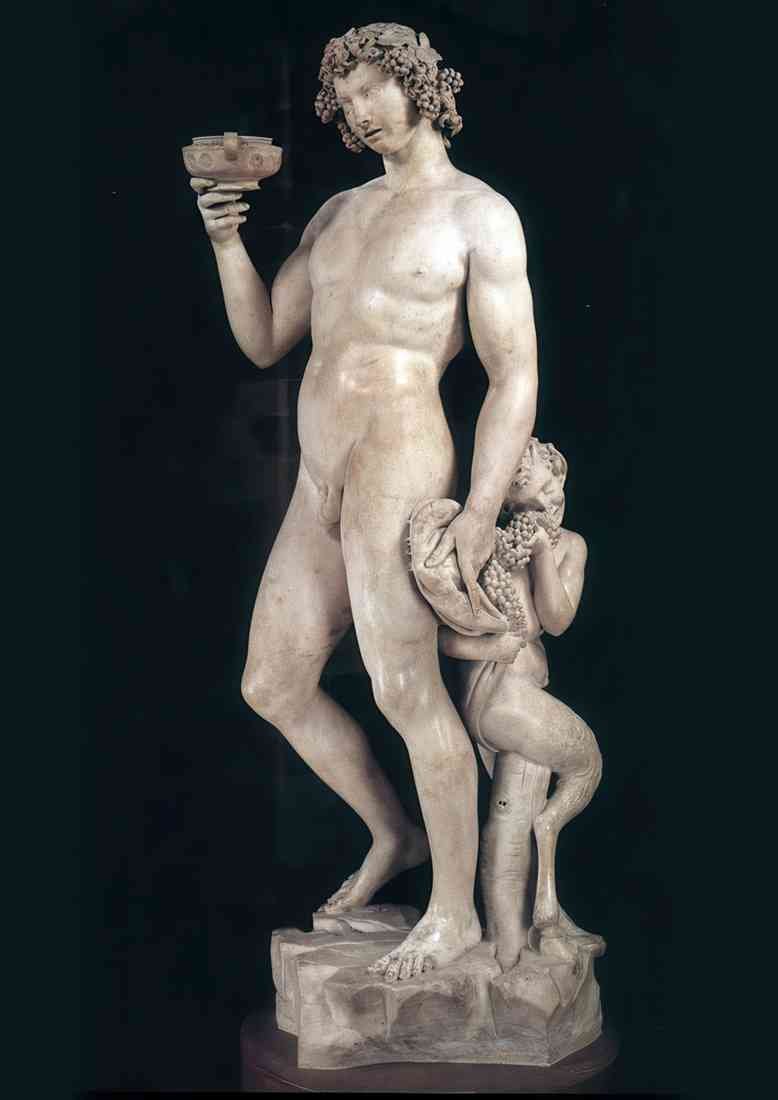 Michelangelo bacchus A4 Photo Print