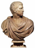 Michelangelo bust of brutus Art A4 Photo Print