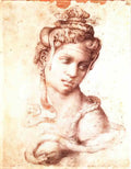 Michelangelo cleopatra 1534 Art A4 Photo Print