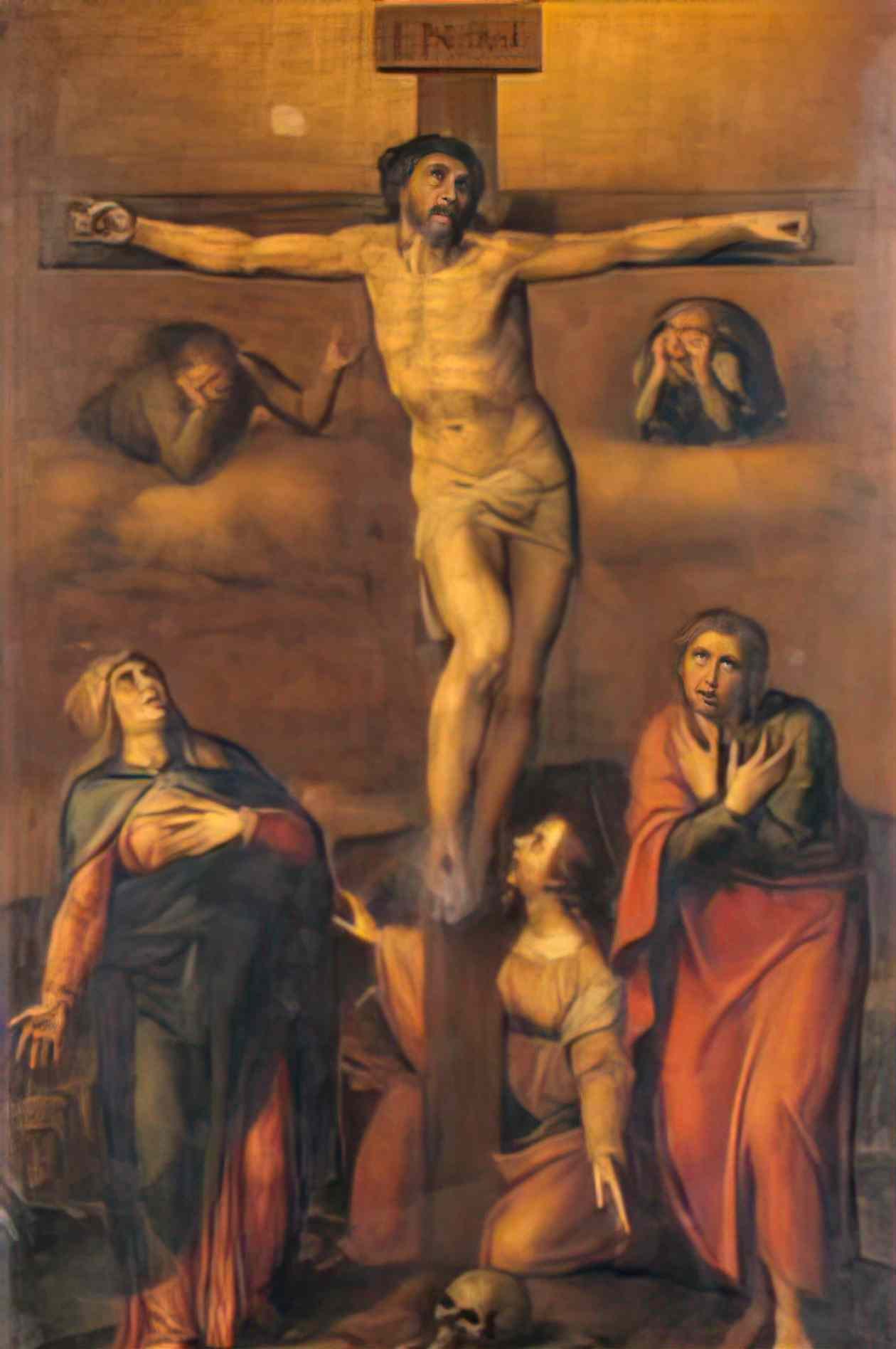 Michelangelo crucifixion 1540 Art A4 Photo Print