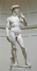 Michelangelo david 1504 Art A4 Photo Print