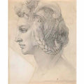 Michelangelo ideal head of a woman Art A4 Photo Print