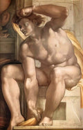 Michelangelo ignudo 10 Art A4 Photo Print