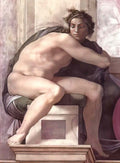 Michelangelo ignudo 15 Art A4 Photo Print