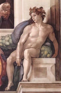 Michelangelo ignudo 2 Art A4 Photo Print