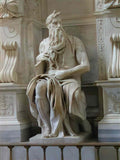 Michelangelo moses 1515 Art A4 Photo Print