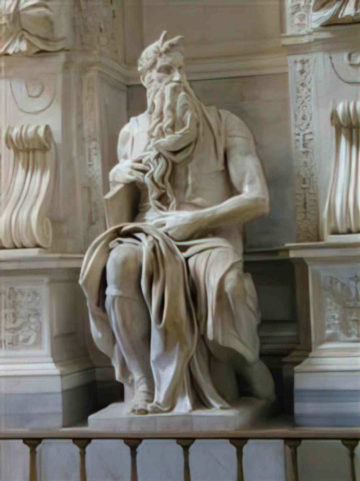Michelangelo moses 1515 Art A4 Photo Print