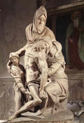 Michelangelo pieta Art A4 Photo Print