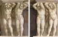 Michelangelo putti 1511 Art A4 Photo Print