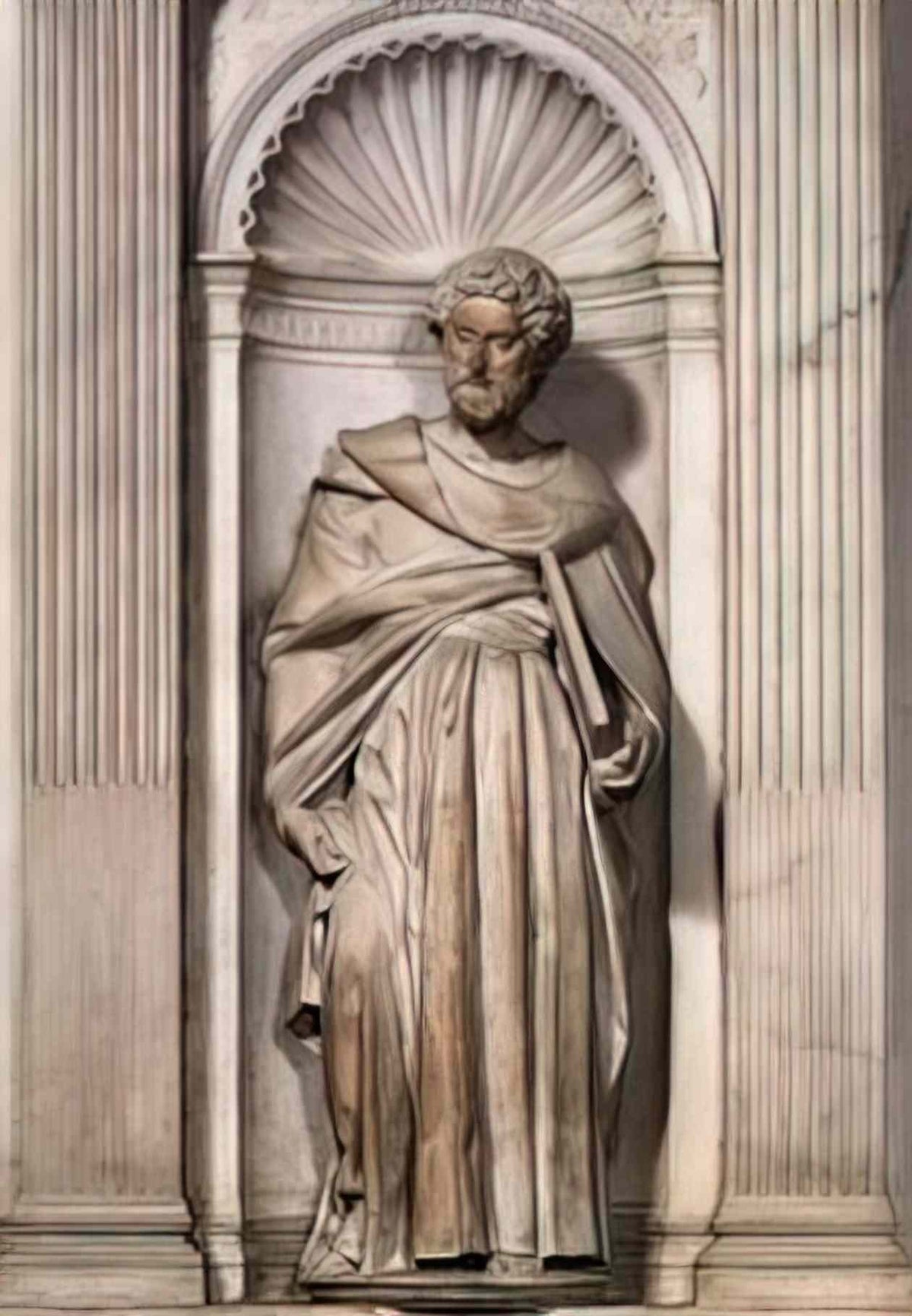 Michelangelo st paul 1504 Art A4 Photo Print