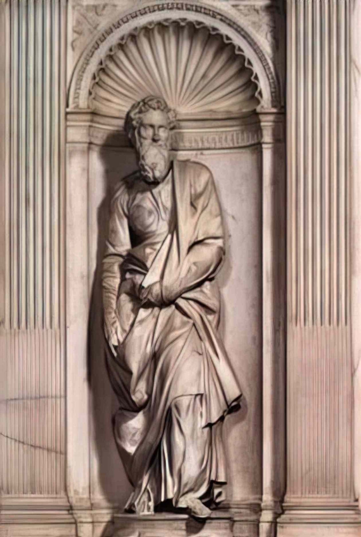 Michelangelo st peter 1504 Art A4 Photo Print