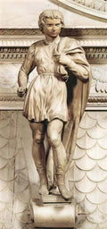 Michelangelo st proculus 1494 Art A4 Photo Print