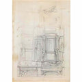 Michelangelo studies for a double tomb wall Art A4 Photo Print