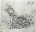 Michelangelo study for a resurrection of christ 1533 Art A4 Photo Print