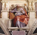 Michelangelo the prophet joel 1509 Art A4 Photo Print