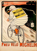 Michelin Bicycle Poster Vintage Retro Advert Poster A4 Photo Print
